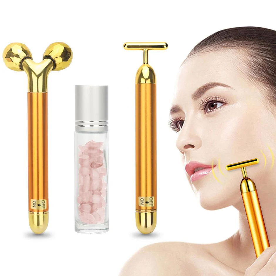 3 in 1 Energy Vibrating Facial Roller