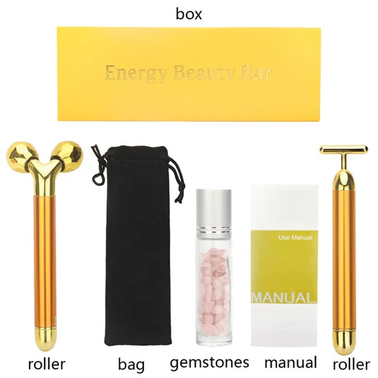 3 in 1 Energy Vibrating Facial Roller